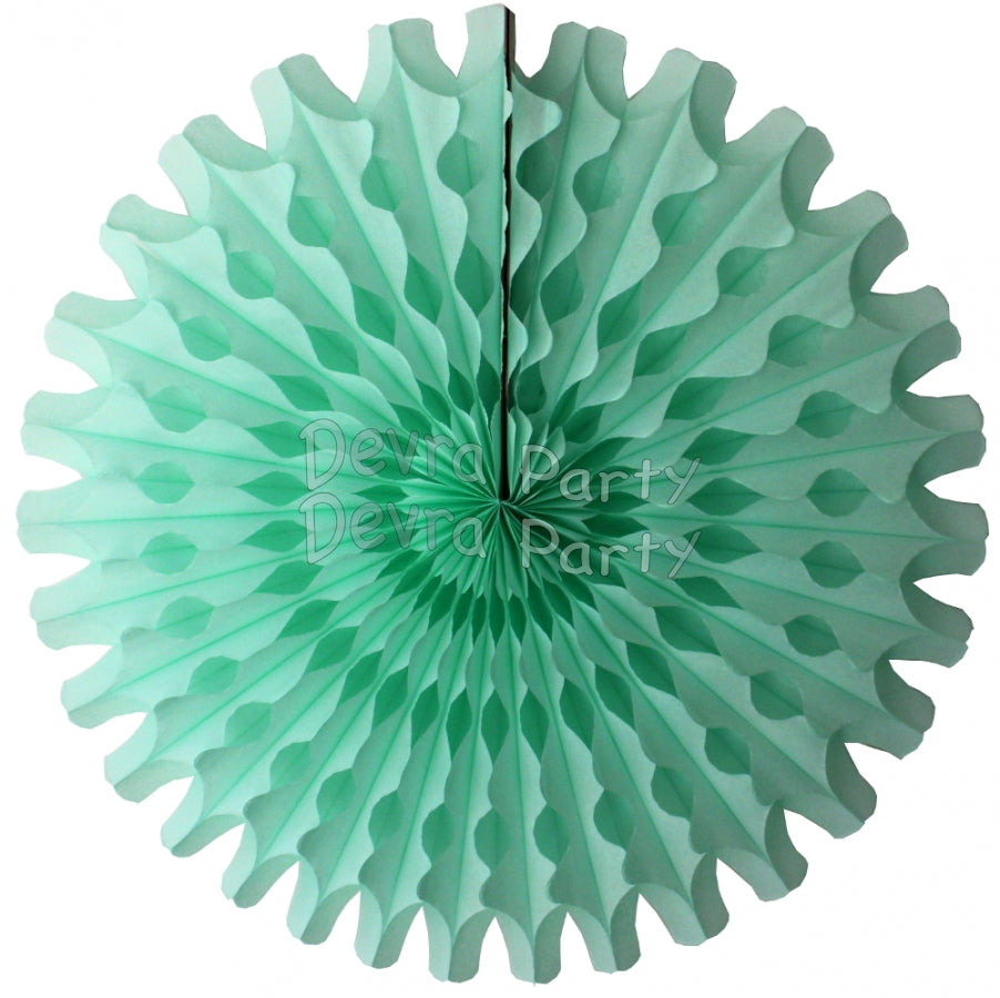 Tissue Paper Fan (Multiple Sizes & Colors)